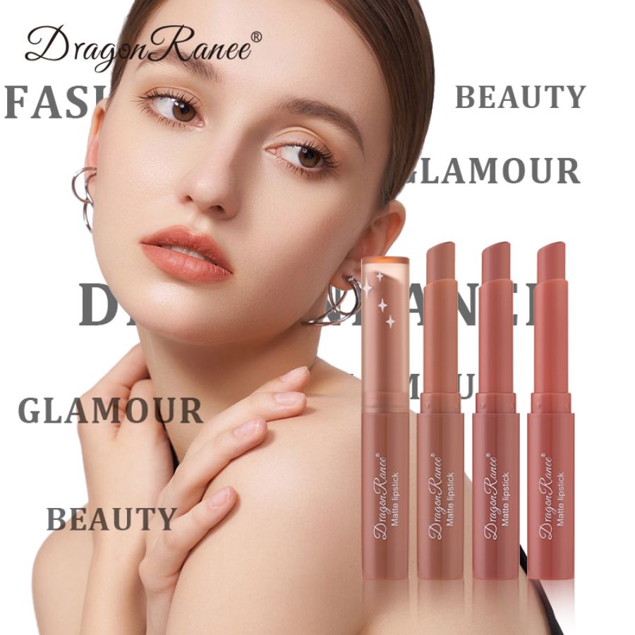 Lipstick Matte Matte Non-Fading Moisturizing European and American Makeup Lipstick Velvet Matte Lipstick Waterproof Not Easy to Fade Matte Lipstick Lipstick — image 4
