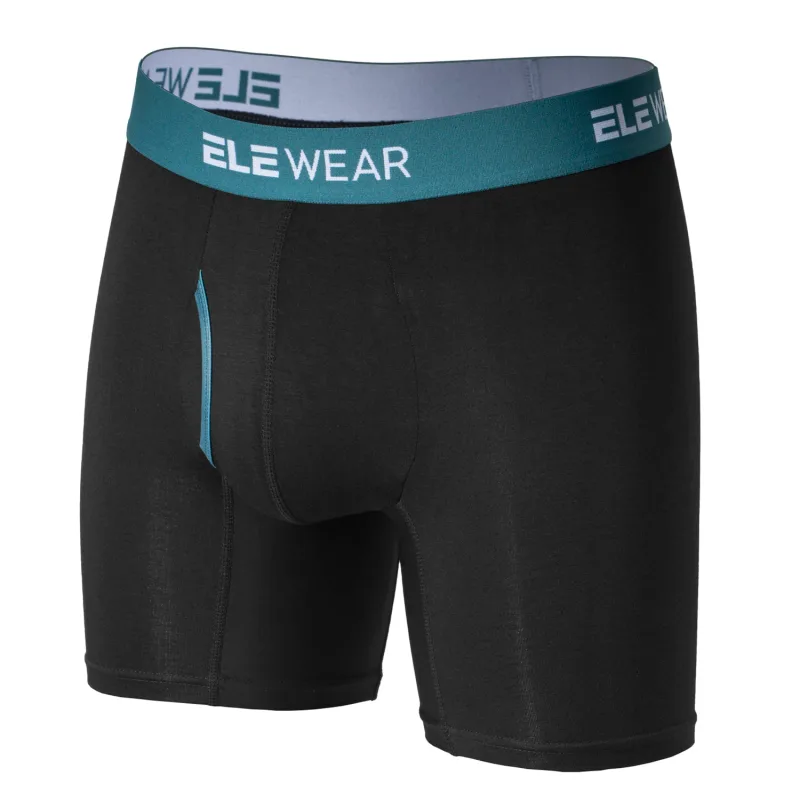 Bamboo Men Underwear Boxers With Opening Breathable Boxershorts Men's Panties Underpants Plus Size Fashion Boxers Brief — image 4