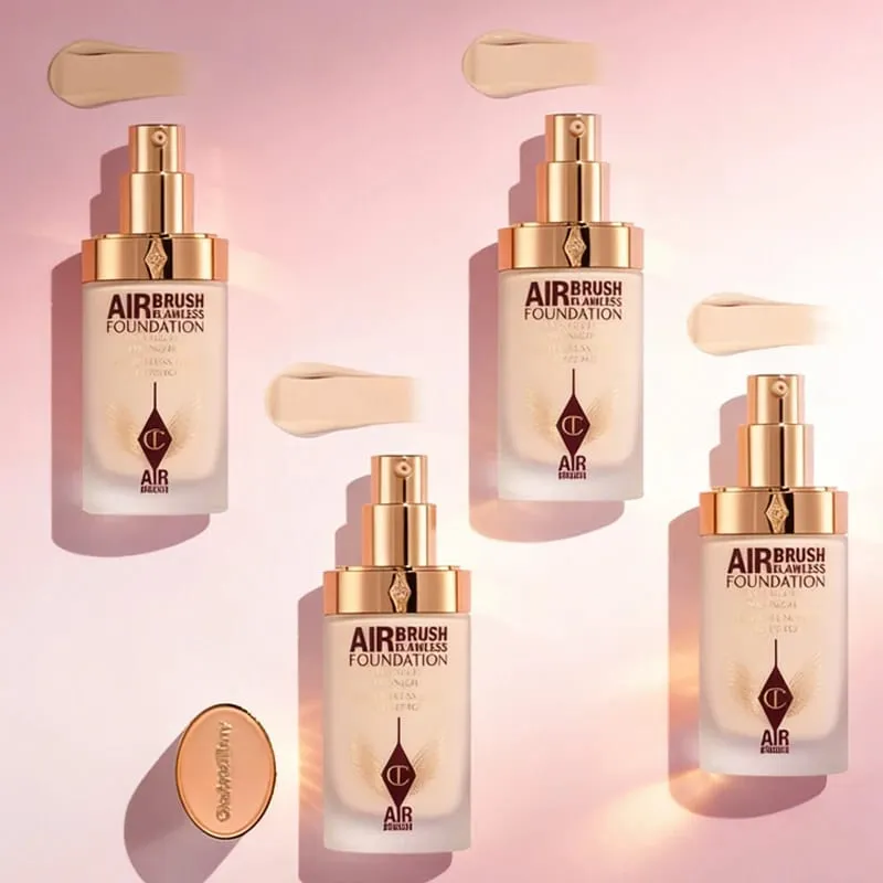 Charlotte Tilbury CT Makeup Set Base Makeup Antioxidant Powder Smooth Fine High Waterproof Skin-nourishing Essence Foundation — image 2