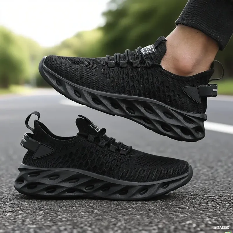 Men's Walking Shoes Are Breathable Lightweight Fashionable and Suitable for Women's Gym Jogging and Running Shoes Skateboard
