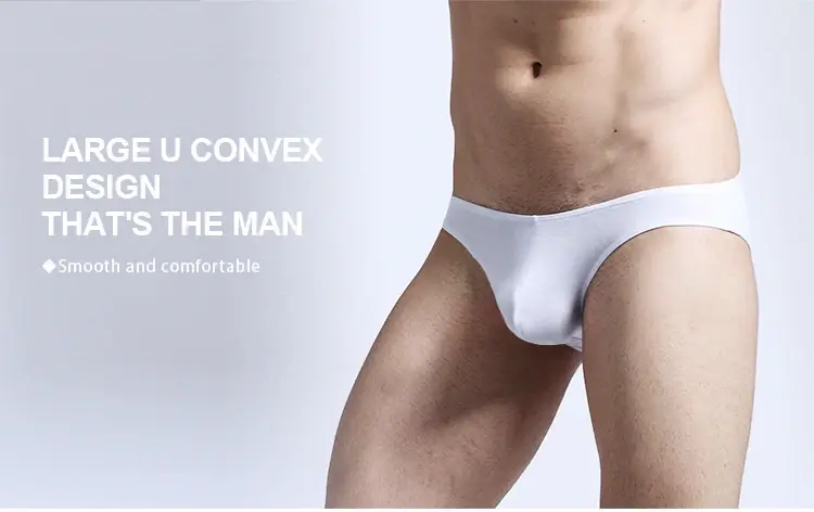 Men's briefs Men's briefs U convex Modal thin stretch sexy low waist tight narrow bottom pants — image 3