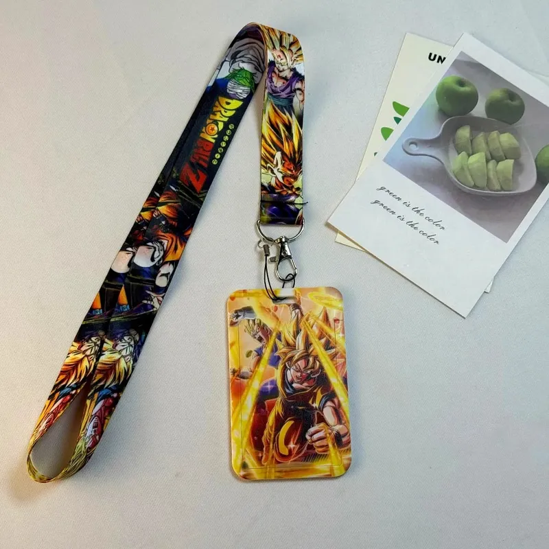 Dragon Ball Credential Holder Japanese Anime Lanyards for Key Neck Strap For Card Badge Gym Keychain Keyring Accessories Gifts — image 24
