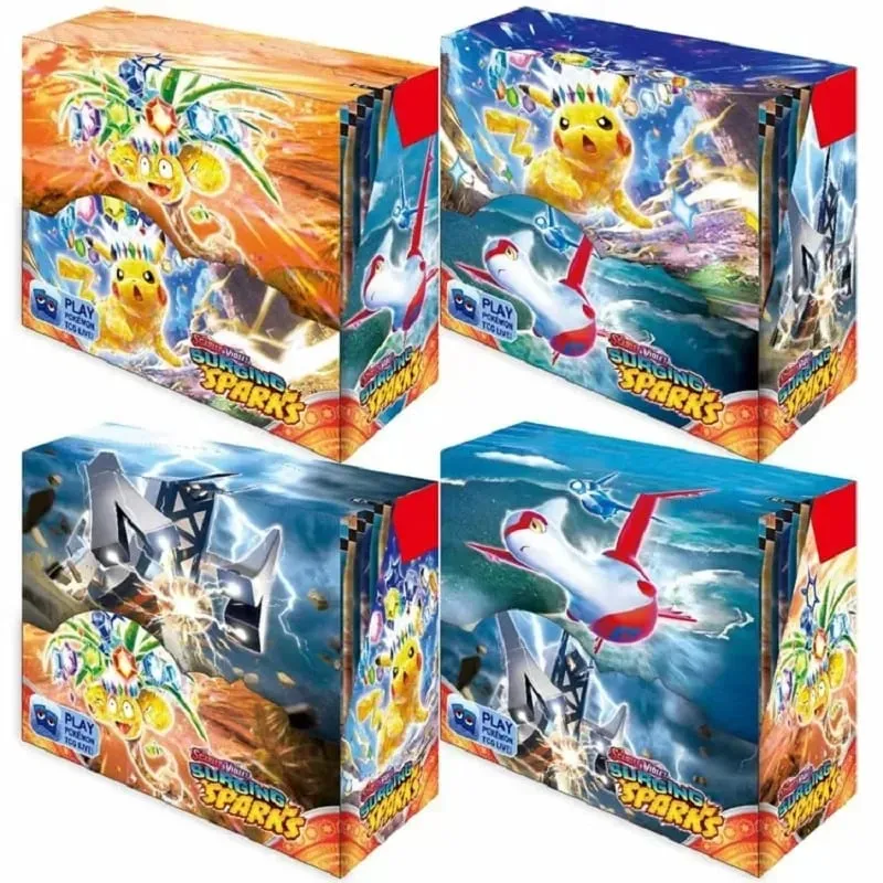 Pokémon PRISMATIC EVOLUTIONS SURGING SPARKS SCARLET&VIOLE 151 Booster Display Box Pokemon Booster Cards Playing Cards — image 6