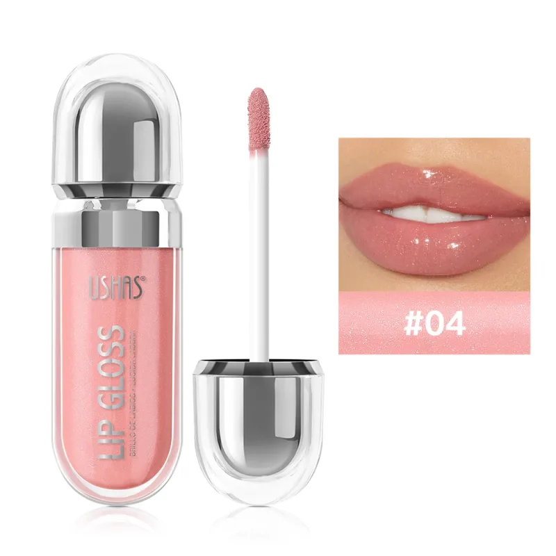 Shimmer Lip Gloss 12 Shades Glass High Shine Non-Sticky Moisturizing Long Lasting Plumping Lip Makeup — image 11