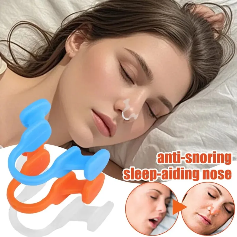 10-30pcs Stop Snoring Device TPR Elastic Nose Clip Anti-Snoring Supplies To Prevent Snoring Good Sleep Easy Breath Nasal Clip — image 3