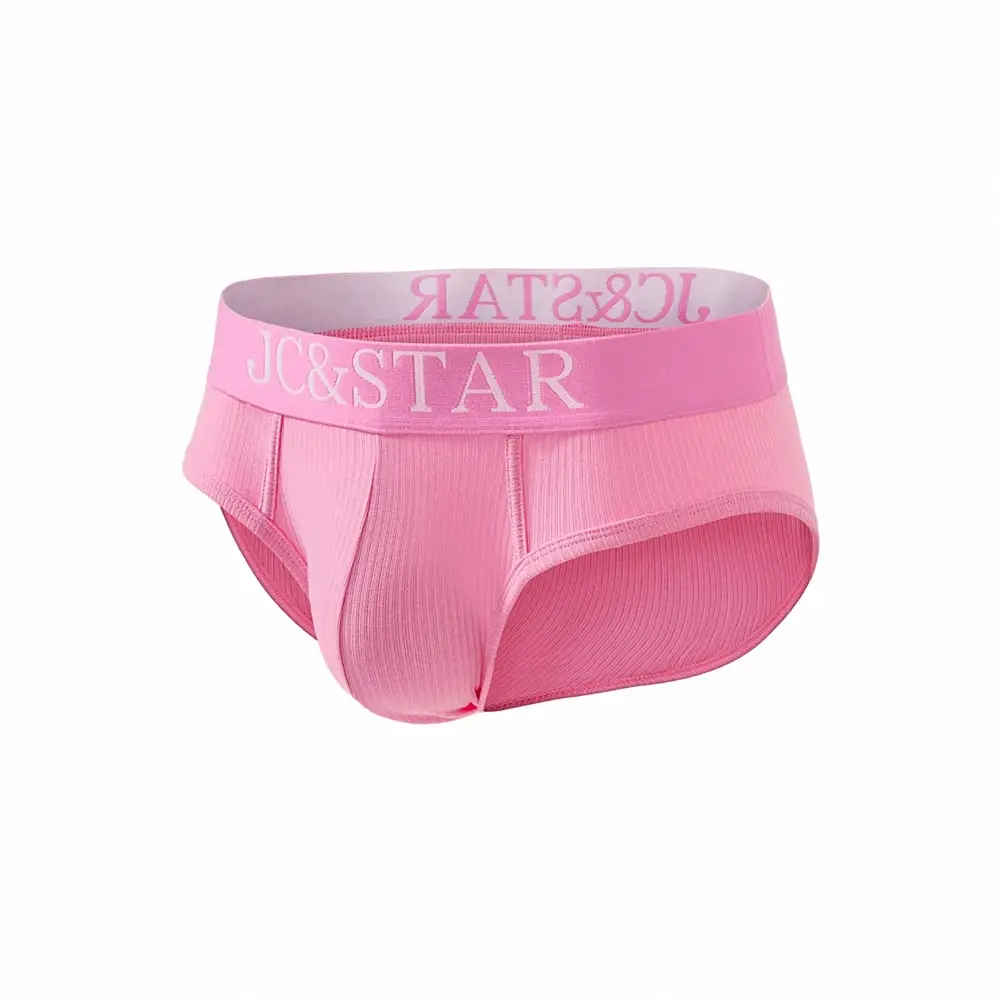 Sous-vêtements athlétiques à coupe haute pour hommes, slips en coton côtelé, confort de sport, Bikini Slip Tanga pour hommes — image 16