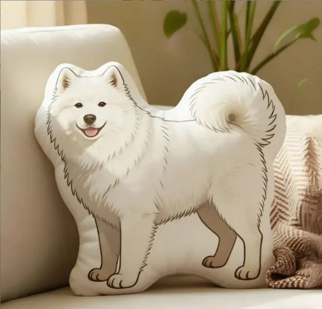 3D printed simulation dog pillow funny pet shaped pillow living room bedroom soft decoration personalized holiday gift — image 23