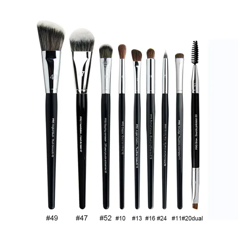 High quality Foundation Makeup brushes set Pro Make up brush Liquid Powder Eyeshadow Crease Concealer cosmetic tools exquisite
