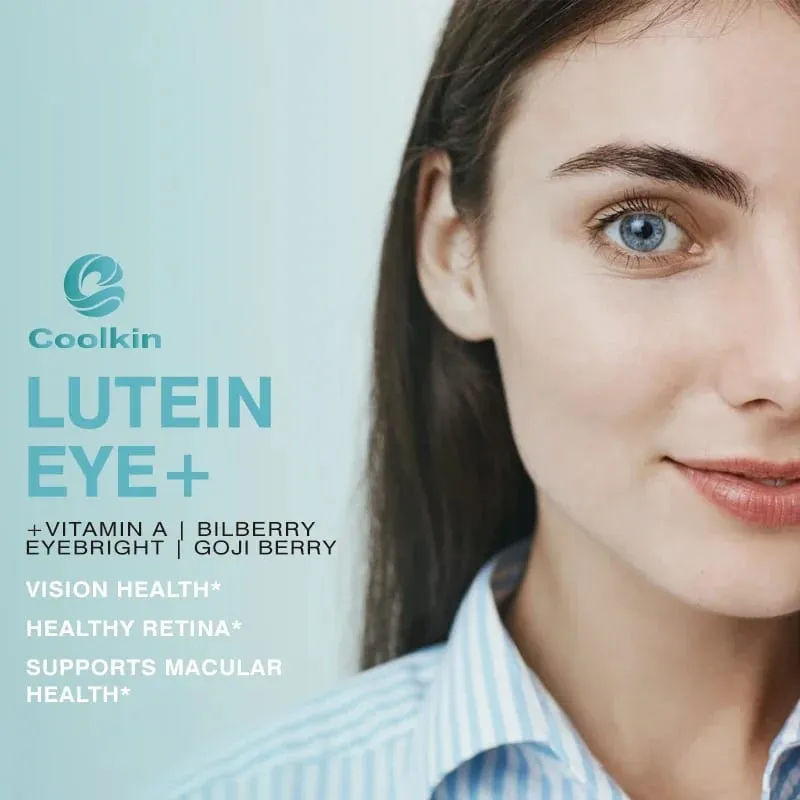 Lutein Capsules - with Zeaxanthin and Bilberry Extract - Supports Eye Health Helps Relieve Eye Strain Improve Vision Health — image 3