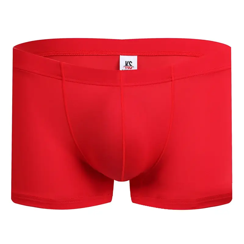 Fashion Boxers Ice Silk Man Underwear Underpants Breathable Comfortable Men's Panties Ultrathin BoxerShorts Trunks — image 12
