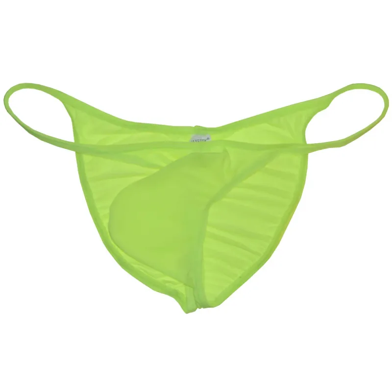 Men's Briefs Transparent Sexy Men Underwear Low Rise Beach Briefs Contour Pouch Tangas Quick-dry Underpants Stretchy Soft Briefs