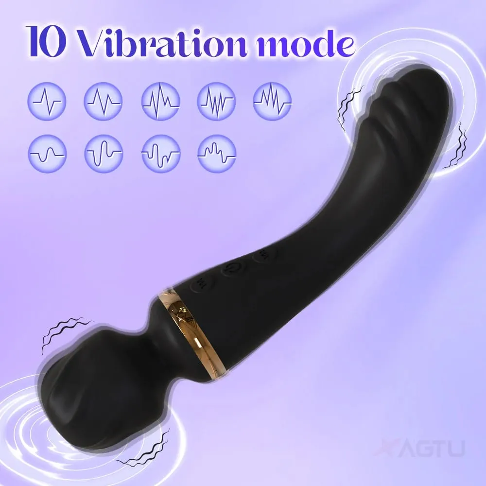 2 in 1 Vibrator AV Wand for Women G-Spot Clit Vagina Stimulator Nipples Breast Massager Female Masturbator Sex Toy for Women — image 3
