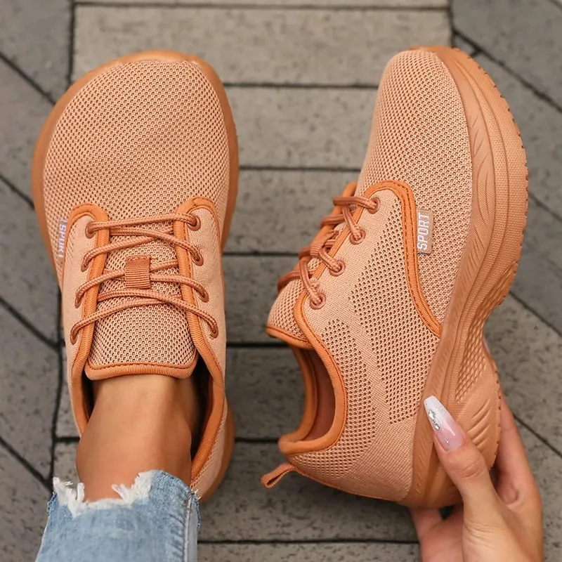 Women's Wide Toe Box Barefoot Shoes Simple Breathable Comfortable Walking Shoes Men's Outdoor Sports Wide Shoes Thick Sole — image 9
