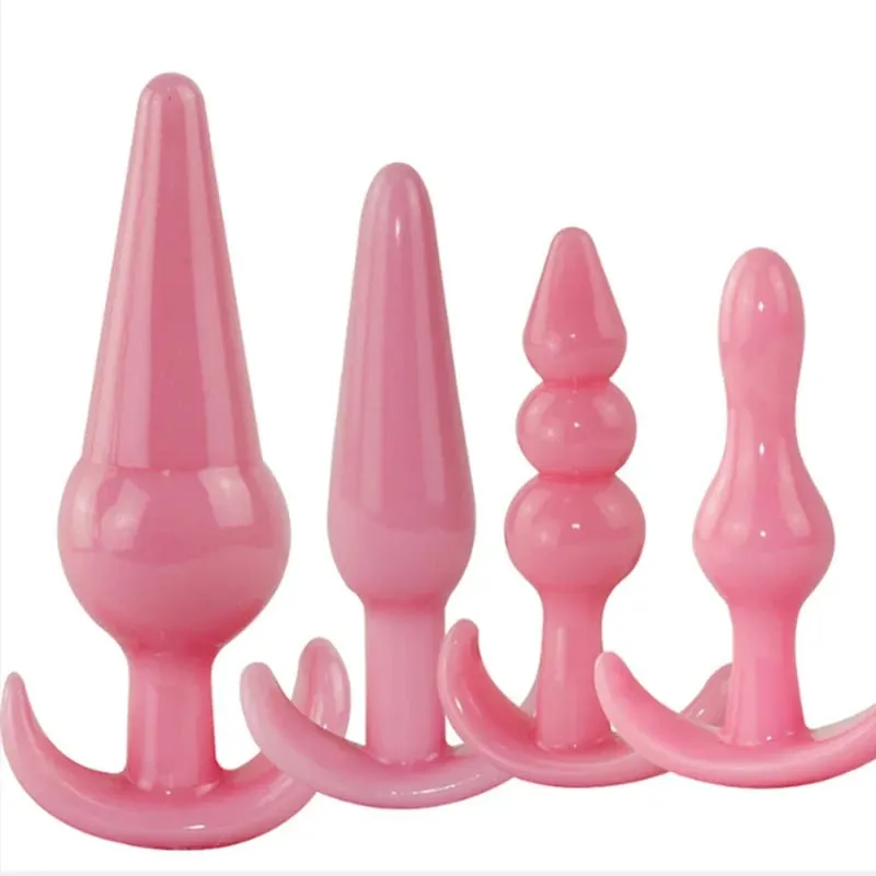 Anal Plugs Anus Training Set Butt Plug Bullet Dildo Man Prostata Massage Adult Sex Toys For Woman Gay Buttplug — image 5