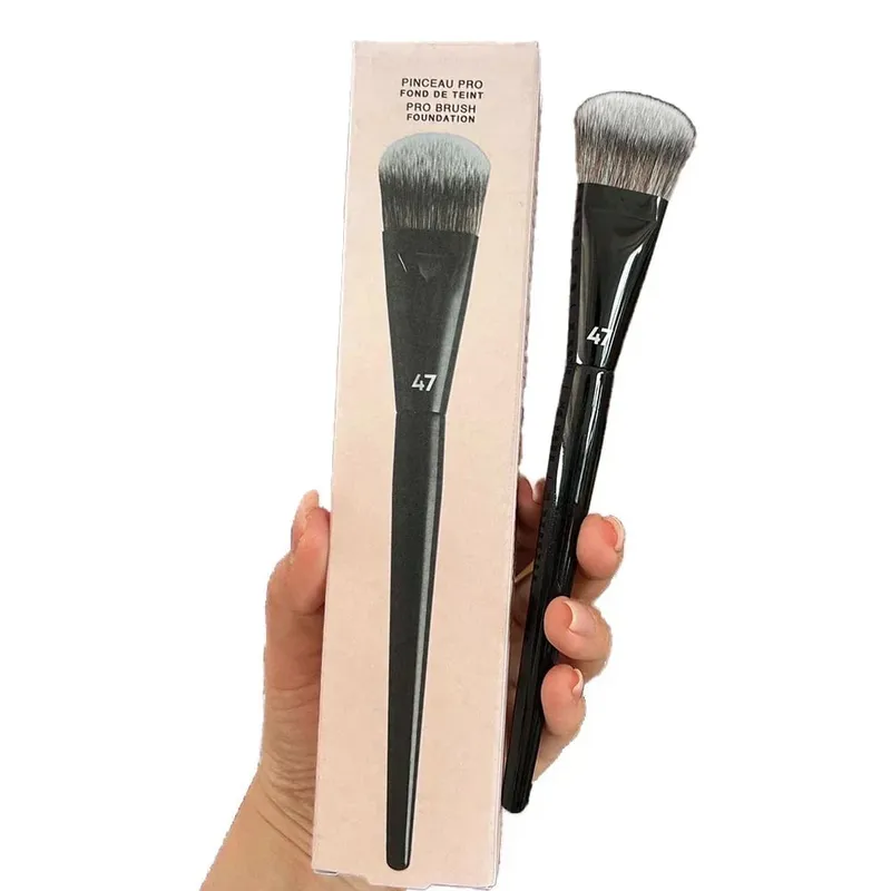 Professional Makeup Brushes Black Face Powder Blush Contour Eye Shadow Crease Blending Cosmetic Tools with box — image 2