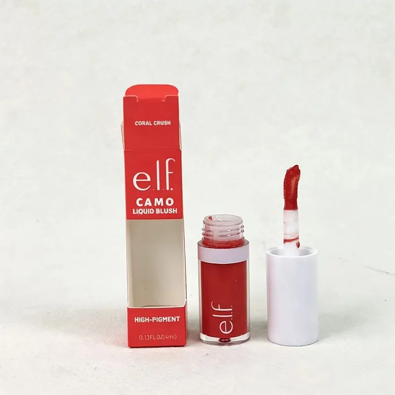Elf Camo's New Liquid Blush Features Long-Lasting Color Development Natural Lightness Moisture Retention and Easy Application