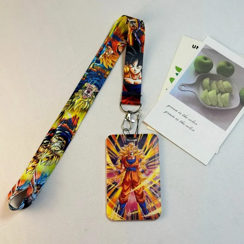 Dragon Ball Credential Holder Japanese Anime Lanyards for Key Neck Strap For Card Badge Gym Keychain Keyring Accessories Gifts — image 26