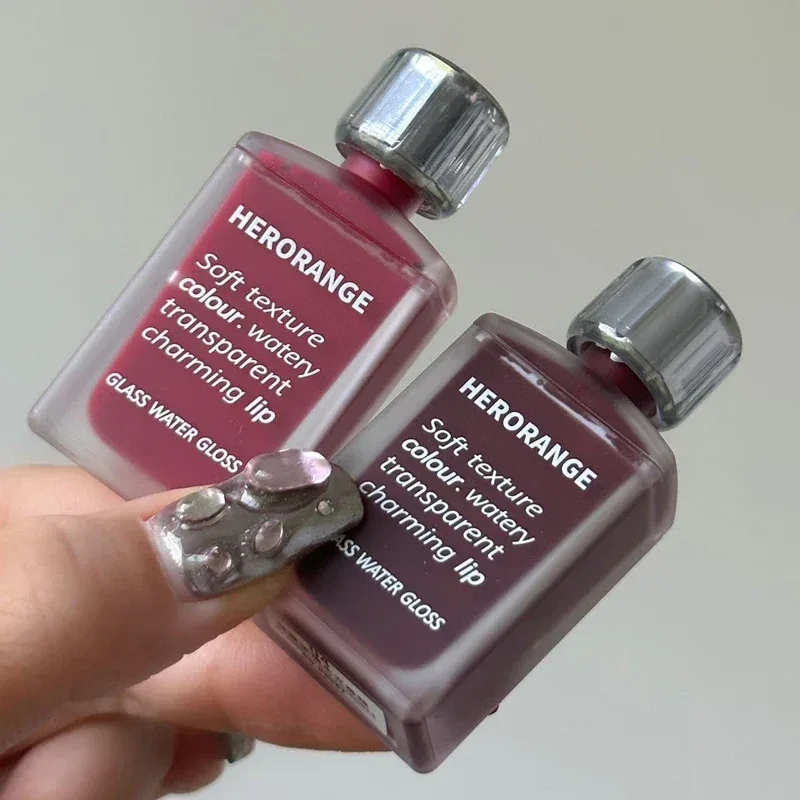 Water-Glow Mirror Lip Gloss Long Lasting Moisturizing Hydrating Lip Tint Makeup Skin-Brightening Lipstick Korean Women Cosmetic — image 5