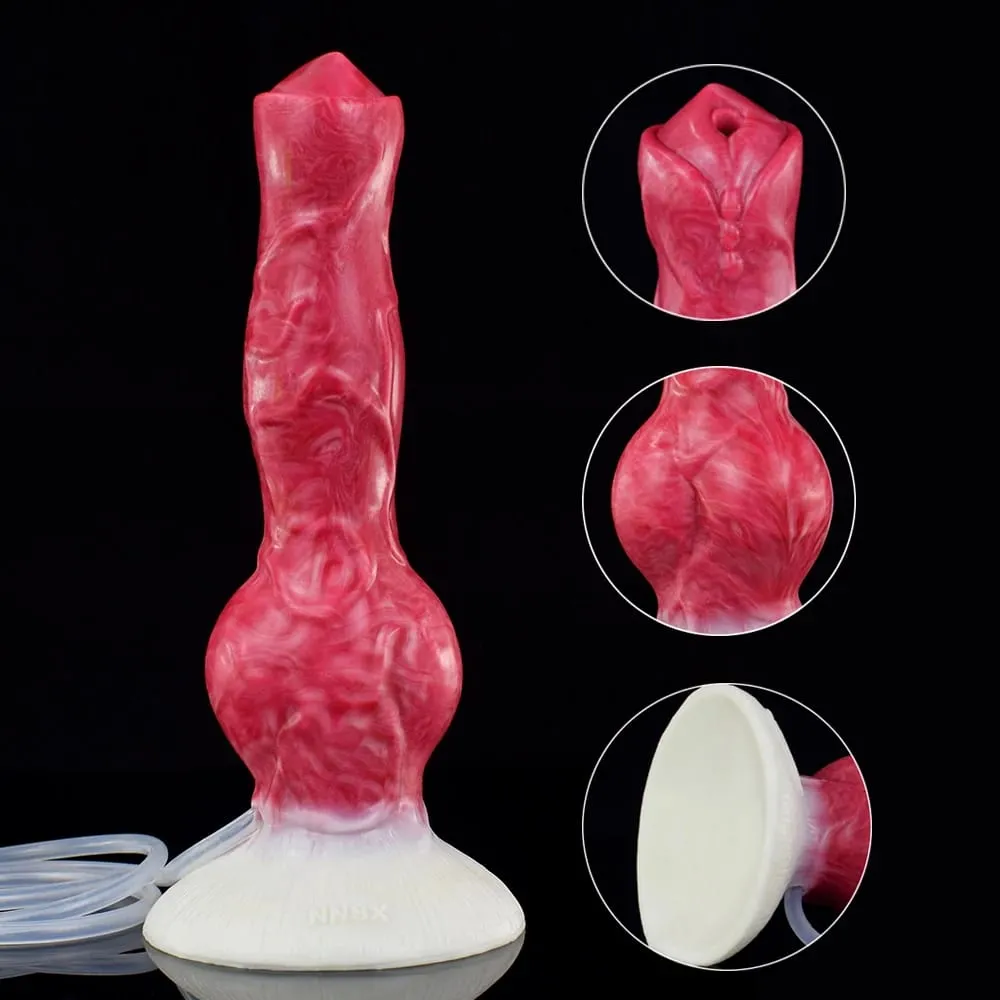 Ejaculation Anal Plug สุนัข Knot Dildo ที่มี Strong Sucker กระตุ้นช่องคลอด Squirting อวัยวะเพศชายเร้าอารมณ์ผู้ใหญ่ของเล่น 18 + — image 3