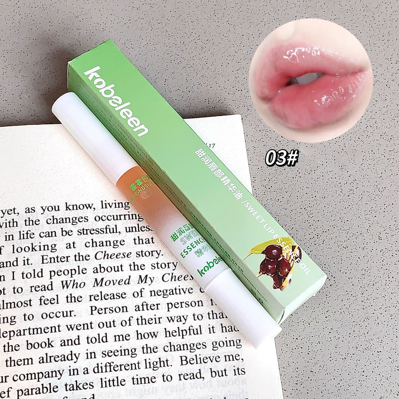Peach Lip Oil Hydrating Mirror Lip Gloss Moisturizing Non-sticky Lip Tint Lips Plumper Autumn and Winter Lips Care Serum Primer — image 17