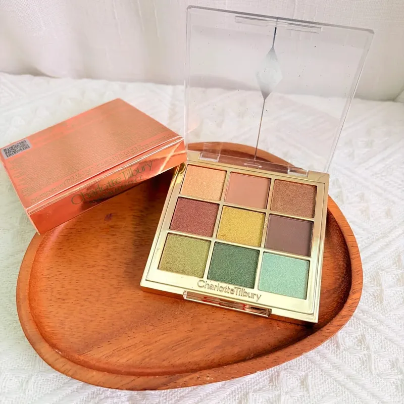 Charlotte Tilbury 4Pan Velvet&9Pan Silk Shimmer Eyeshadow&Cream Blush Dewy Long Lasting Buildable Blendable Natural Glow Makeup — image 17
