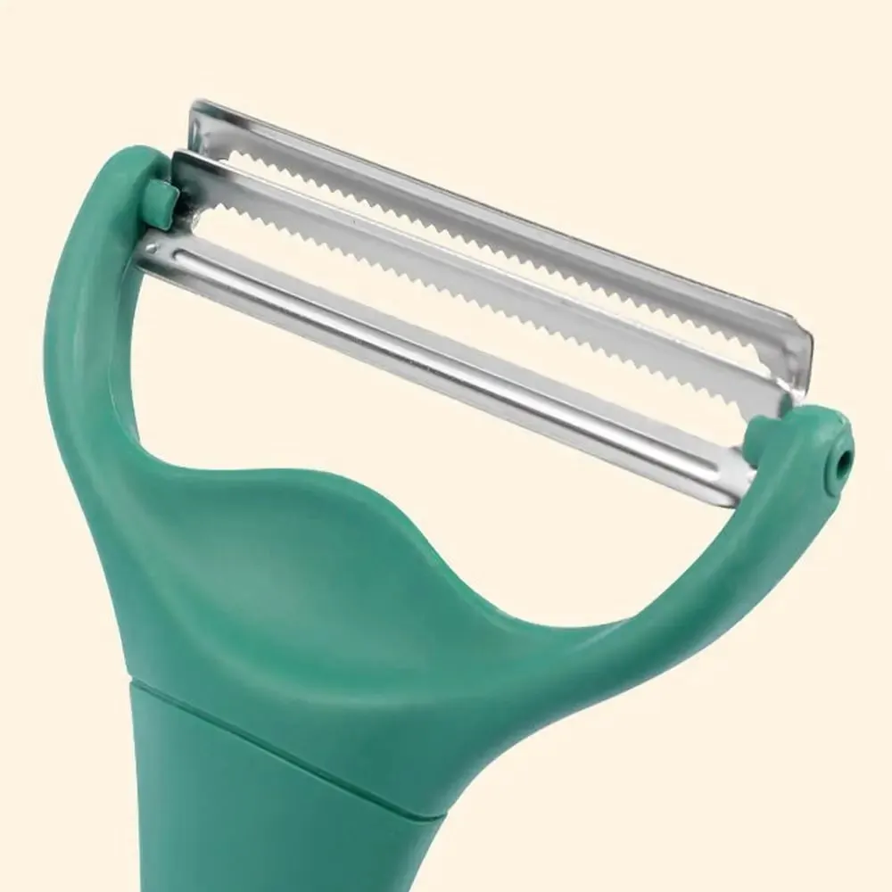 1PC Stainless Steel Peeler for Vegetables Fruits Wide Mouth Cabbage Grater Salad Potato Slicer Kitchen Cooking Accessories