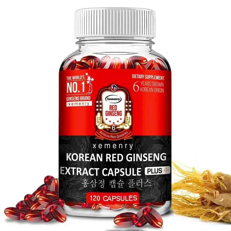 Korean Red Ginseng Extract - Supports Increased Energy Mood Endurance and Performance Improved Muscle Mass — image 1