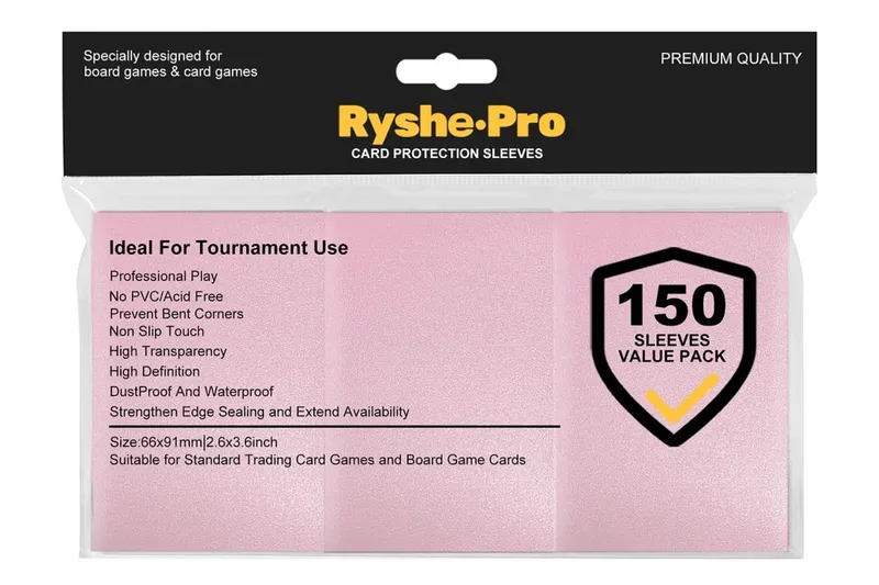 100pcs 2.5 "x 3.5" Premium Trading Card แขน 66x91 มม.ขนาดมาตรฐานกระดานการ์ดเกมสำหรับ MTG Magic Gathering Lorcana การ์ดเกม — image 19