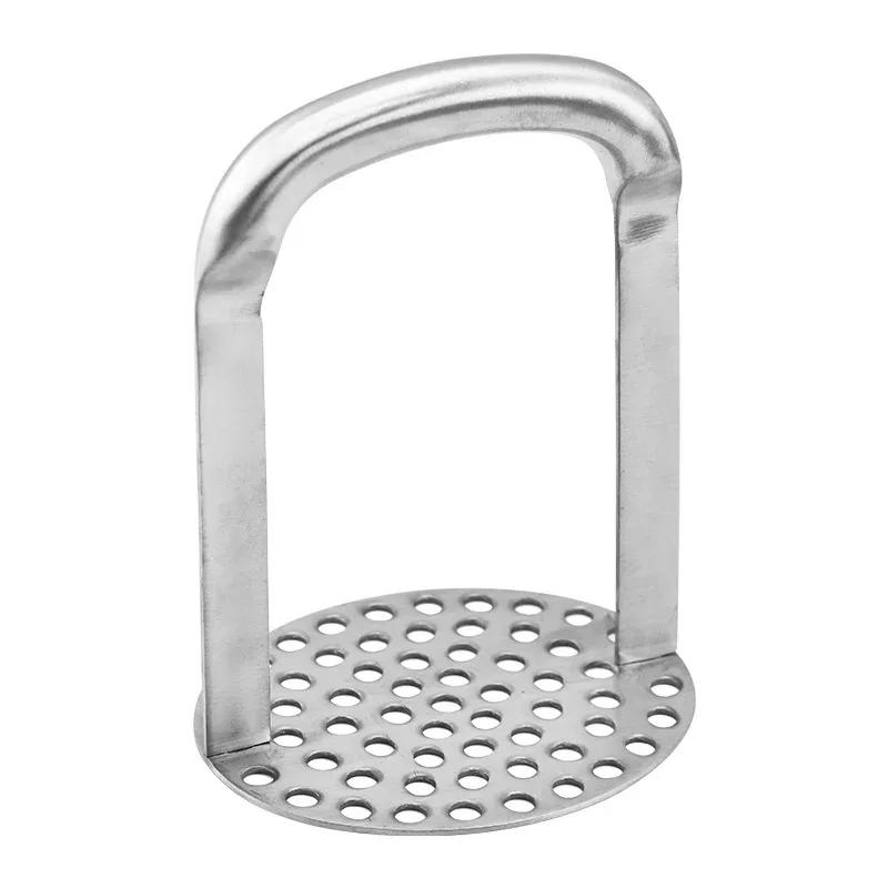 Stainless Steel Manual Potato Masher - Heavy Duty Potato Press for Mashed Potatoes Baby Food Sweet Potato & Vegetable Puree