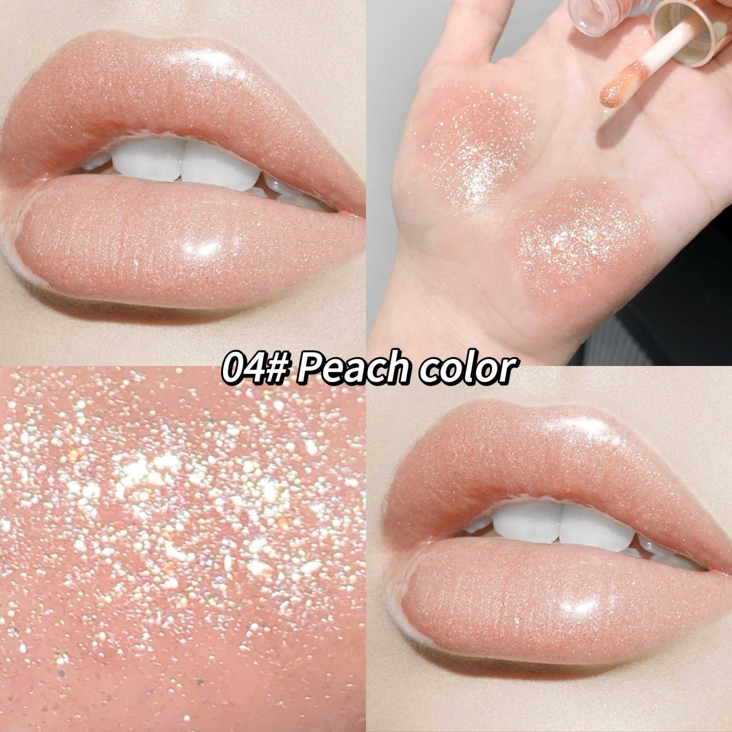 Watery Glossy Color Burst Lip Nectar Lovely Little Shaved Ice Lip Dew Fine Glitter Lip Gloss Water Gloss Lip Mirror Lip Glaze — image 15