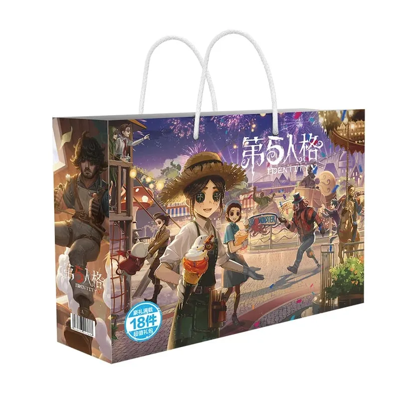 Anime Lucky Gift Bag Bungou Stray Dogs Haikyuu Collection Toy Include Postcard Poster Bookmark Lomo Cards Genshin Impact Figure — image 18