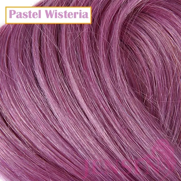 Color Straight Fusion Nail U Tip Human Hair Extensions Keratin 0.5g/Strand 20" Inch For Salon For Women A Variety of Color — image 9