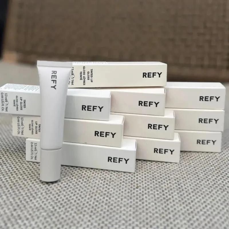 Fashion REFY 6 Colors Transparent Moisturizing Lip Gloss Nonstick Smooths Lips Nourishing Hydrating Clear Lip Care Cosmetics — image 3