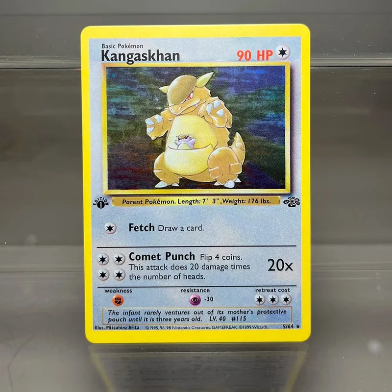 PKM Proxy Cards Jungle Classic 1996 1st Edition Gyarados Magneton Cards Collection PTCG Jolteon Foil Card (NG) — image 11