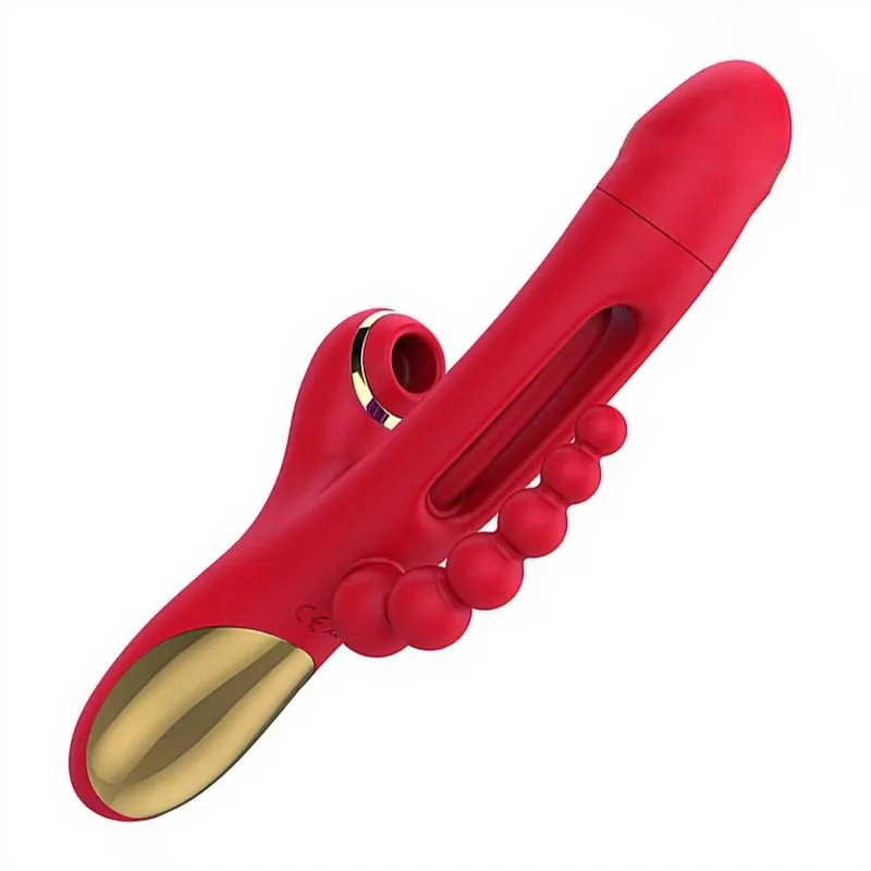 3-IN-1 Rabbit Vibrator for Women Powerful Tapping Flapping Vibrator Clitoral Stimulator Massager Female G-Spot Finger Dildo Sex — image 10