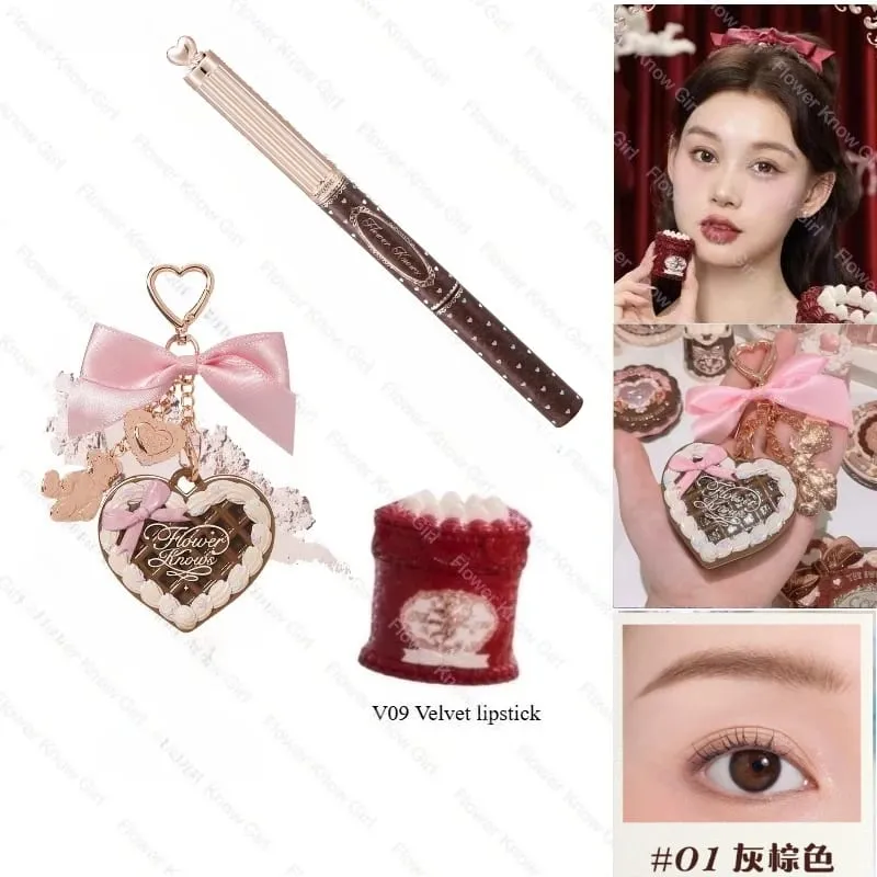 Flower Knows Lipstick Solid Perfume Mascara Set Long-Lasting Fragrance Gift for Women — image 8