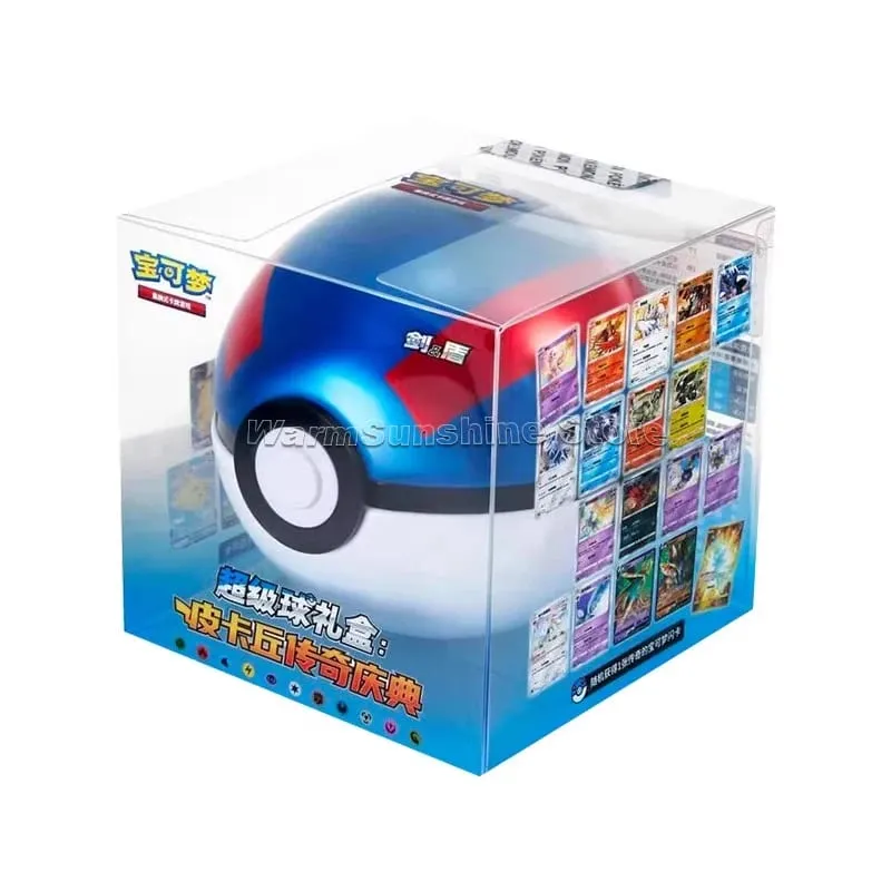 Poke Ball Master Balls Premium Ball Gift Box Pokemon Cards PTCG Simplified Chinese Original Pack Children Birthday Christmas Toy — image 3