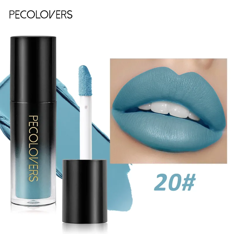 Multiple Colors Matte Velvet Lip Gloss Waterproof Long-lasting Non-stick Cup smooth Lipstick To Apply High Color Rendering — image 35