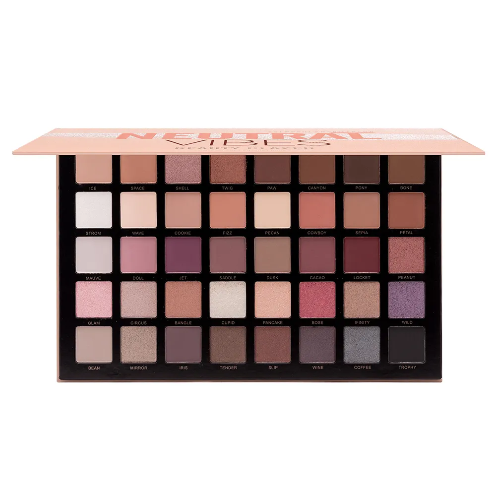 Matte 40 Colors Highlight Shimmer Eye Shadow Cosmetics Palette Glitter Eyeshadow palette