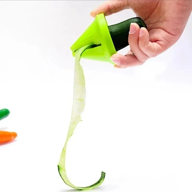Kitchen Rotating ShredderSpiral Peeler Manual Vegetable Slicer Fruit Potato Radish Grater Kitchen Gadgets Kitchen Accessories — image 6