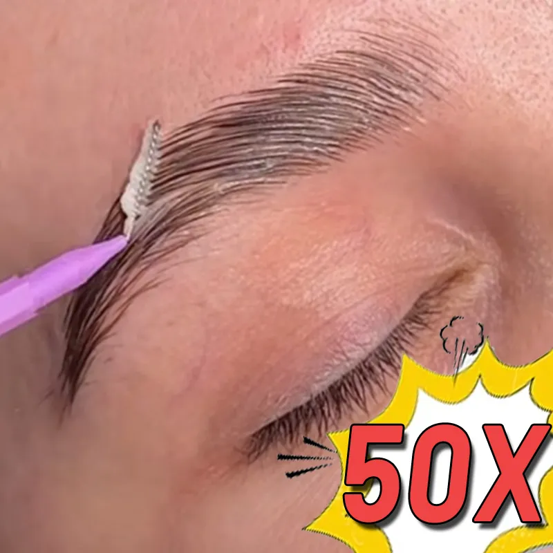 Portable Mini Eyebrow Brush 20/50PCS Brow Perm Brushes Disposable Bendable Micro Eyelash Brow Lifting Brushes Applicators Tools — image 3
