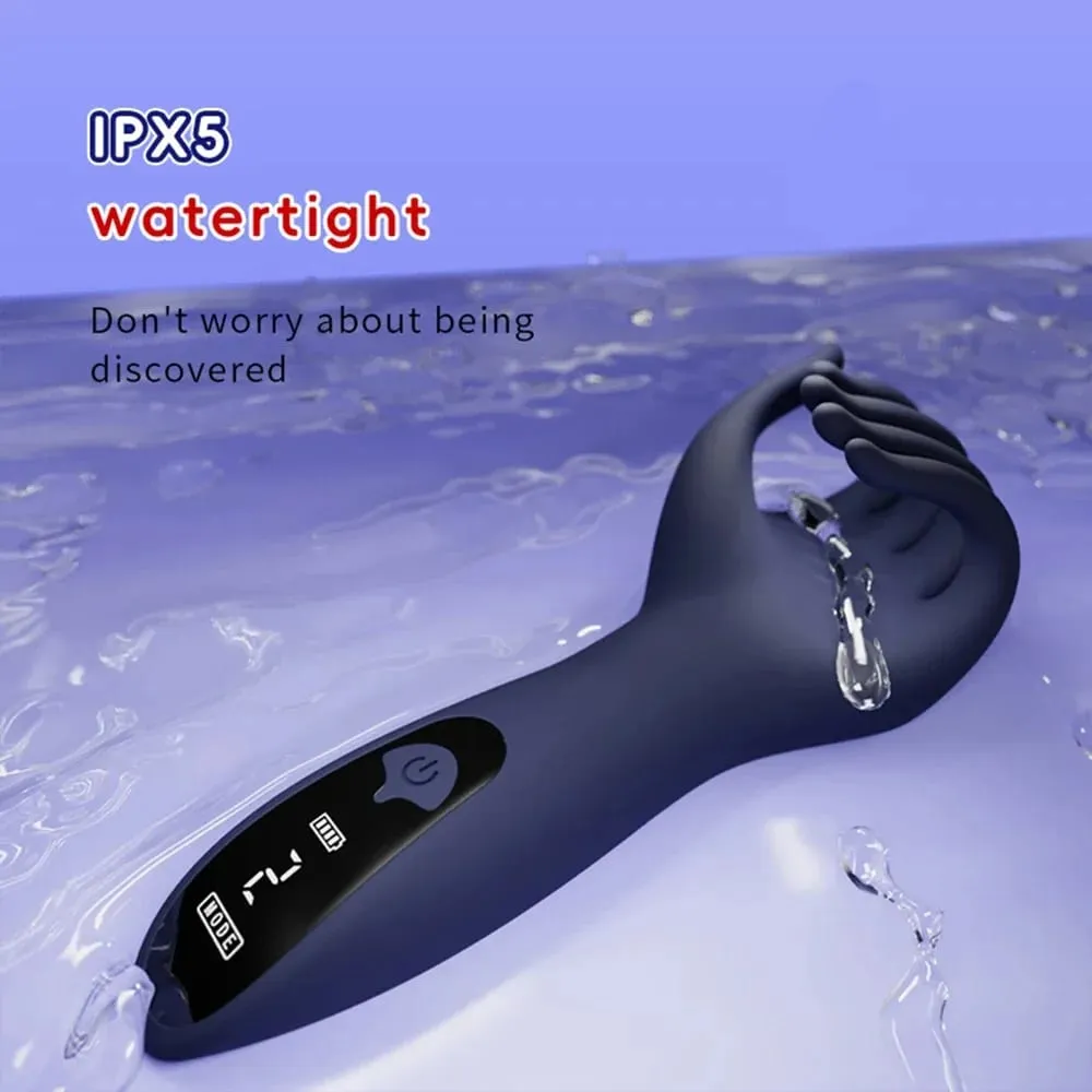 Male Electric Penis Vibrator Simulation Hand Glans Penis Masturbation Training Device for Mens Endurance Delay Control Sex Toys — image 6