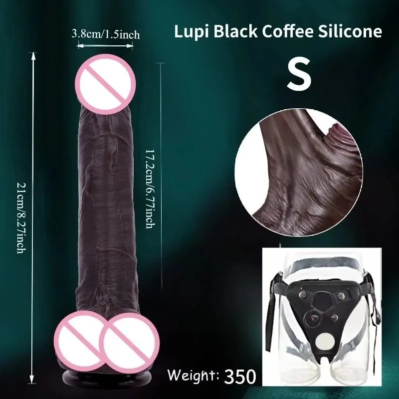 สวมใส่ Strapon อวัยวะเพศชายสำหรับผู้หญิง Super ยาวซิลิโคนขนาดใหญ่ Anal Plug ช่องคลอดผู้ใหญ่ขนาดมาตรฐานสายเพศของเล่นสำหรับ wome18n — image 11