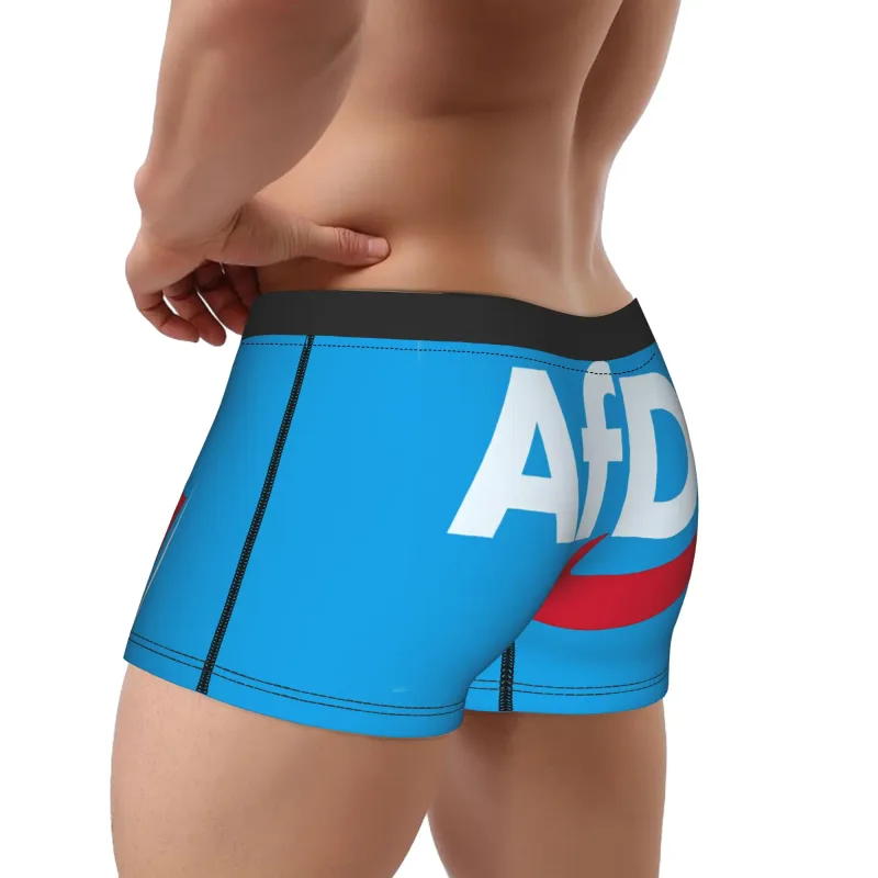 Alternative AfD Deutschland Shorts Slips Unterwäsche Hochwertiger Mann Neuheit Boxershorts Druck Plus Size Höschen