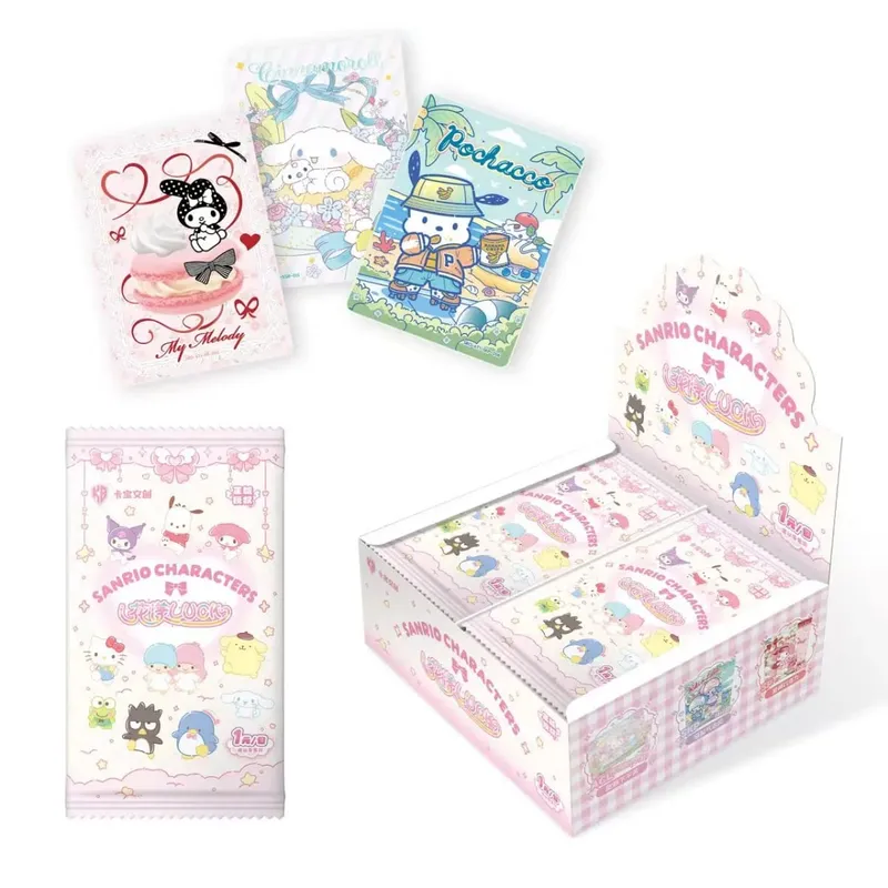 New KABAO Original Sanrio Kuromi Hello Kitty My Melody Shining Collectible Card Game Trading Card Toys For Birthday Gift — image 3