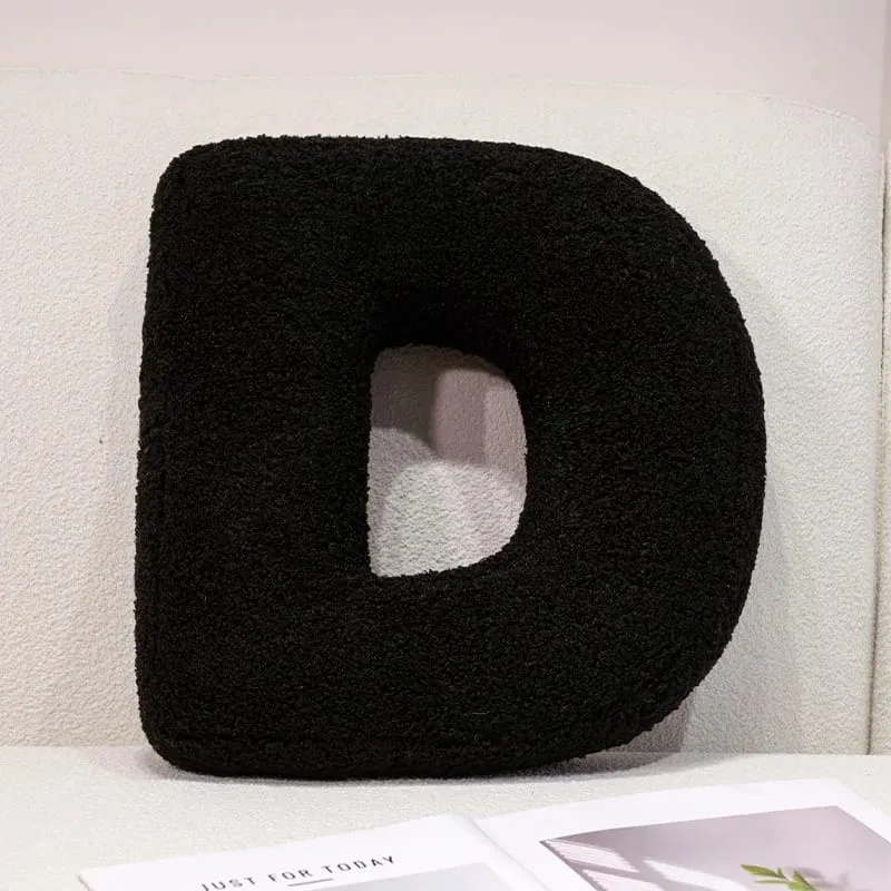 40CM English Letter Throw Pillow Stuff Alphabet Plush Cushion Living Room Sofa Home Decoration Creative Combination pillow — image 11