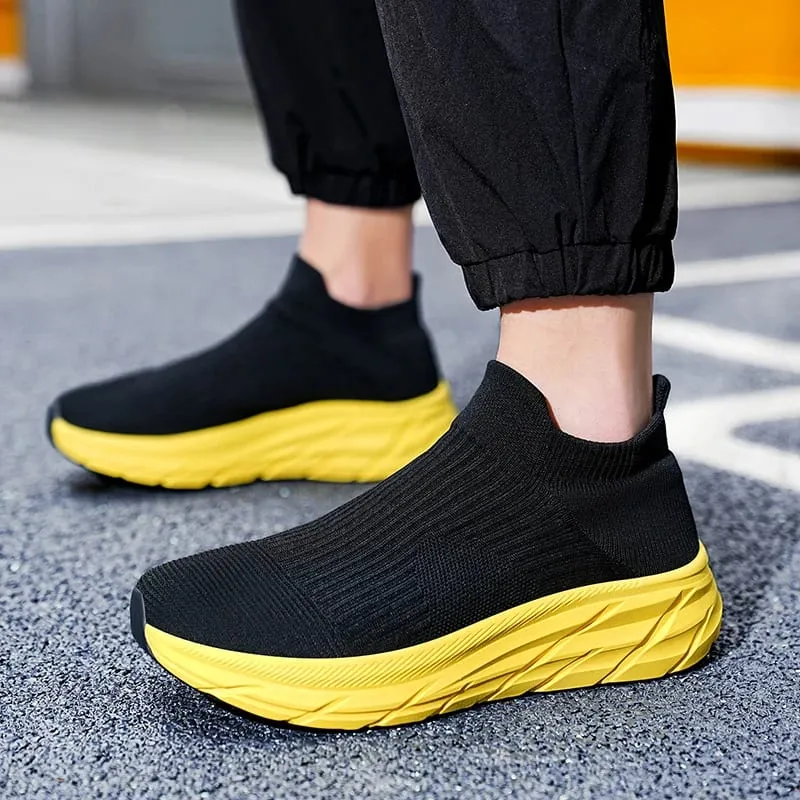 Men's Running Shoes Lightweight Breathable Mesh Elastic Comfortable Durable Fashion Casual Hot Selling Sports Sneakers — image 2