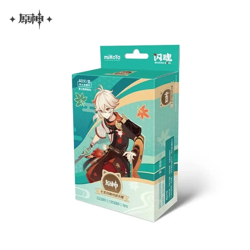 Original Genshin Impact Card Genius Invokation TCG Battle Card Hu Tao Raiden Shogun Anime Character Collection Card Kid Toy Gift — image 15