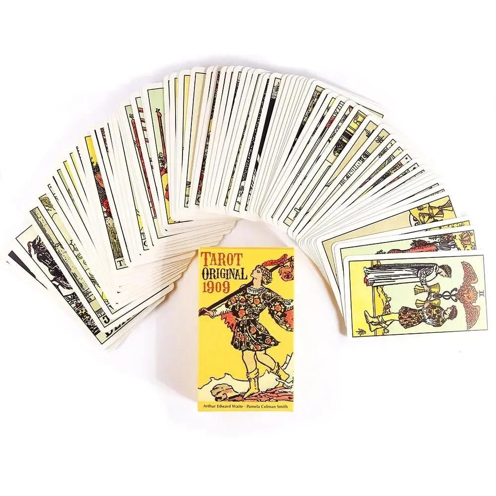 Tarot Original 1909 Deck Cards English Classic 1909 Tarot 78 Card Popular Deck Card Game Board PDF Guidebook — image 6