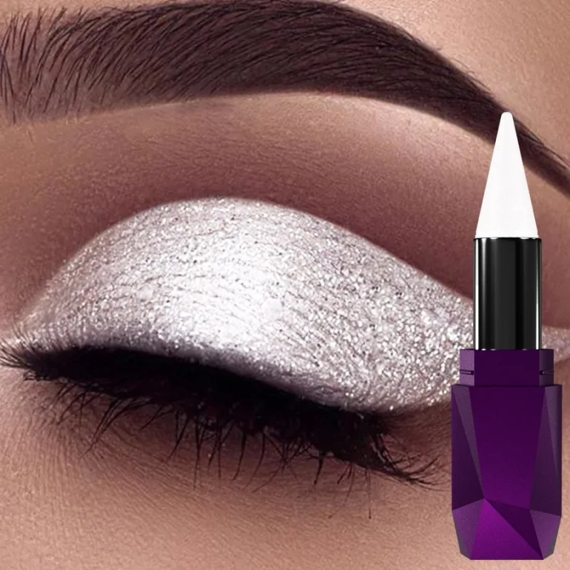Bâton de fard à paupières en perles, 25 couleurs, 1 pièce, imperméable, longue durée, paillettes et couleur mate, maquillage, reflets du visage, cosmétiques, cadeau — image 9